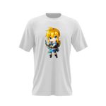 Fashion, accesorii si bijuterii - Barbati - Imbracaminte - Tricouri si bluze barbati - Tricou barbati Legend of Zelda Fantasy Game Breath, alb, marime 3XL - Infinity.ro