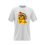 Fashion, accesorii si bijuterii - Barbati - Imbracaminte - Tricouri si bluze barbati - Tricou barbati Super Mario Bros Koopa Evil Turtle Kart, alb, marime 2XL - Infinity.ro