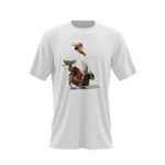 Fashion, accesorii si bijuterii - Barbati - Imbracaminte - Tricouri si bluze barbati - Tricou barbati Kung Fu Panda Chef Bucatar Desene Animate, alb, marime 2XL - Infinity.ro
