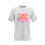 Fashion, accesorii si bijuterii - Barbati - Imbracaminte - Tricouri si bluze barbati - Tricou barbati Sailor Moon Pink Gold Heart Diadema, alb, marime 2XL - Infinity.ro