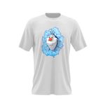 Fashion, accesorii si bijuterii - Barbati - Imbracaminte - Tricouri si bluze barbati - Tricou barbati Disney Elsa Frozen Olaf Om de Zapada, alb, marime 2XL - Infinity.ro