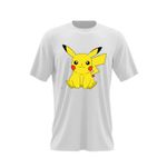 Fashion, accesorii si bijuterii - Barbati - Imbracaminte - Tricouri si bluze barbati - Tricou barbati Pokemon Go Pikachu Insta Instagram Creator, alb, marime 2XL - Infinity.ro