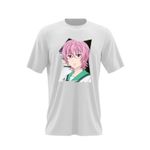 Fashion, accesorii si bijuterii - Barbati - Imbracaminte - Tricouri si bluze barbati - Tricou barbati Saiki K Transgender LGBT Anime, alb, marime 2XL - Infinity.ro