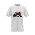 Fashion, accesorii si bijuterii - Barbati - Imbracaminte - Tricouri si bluze barbati - Tricou barbati League of Legends Jhin The Virtuoso Youtube, alb, marime 2XL - Infinity.ro
