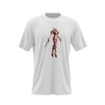 Fashion, accesorii si bijuterii - Barbati - Imbracaminte - Tricouri si bluze barbati - Tricou barbati Lineage ll Bloody Elf Lady, alb, marime 2XL - Infinity.ro