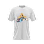 Fashion, accesorii si bijuterii - Barbati - Imbracaminte - Tricouri si bluze barbati - Tricou barbati Your Lie in April Kaori Anime Manga, alb, marime 2XL - Infinity.ro