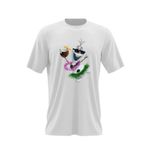 Fashion, accesorii si bijuterii - Barbati - Imbracaminte - Tricouri si bluze barbati - Tricou barbati Elsa Frozen Olaf Tiktok Star Hula, alb, marime 2XL - Infinity.ro