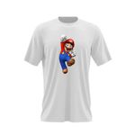 Fashion, accesorii si bijuterii - Barbati - Imbracaminte - Tricouri si bluze barbati - Tricou barbati New Super Mario Bros Nintendo Game, alb, marime 2XL - Infinity.ro