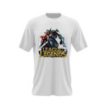 Fashion, accesorii si bijuterii - Barbati - Imbracaminte - Tricouri si bluze barbati - Tricou barbati Zed Attack League of Legends LoL Blade, alb, marime 2XL - Infinity.ro