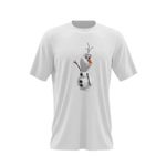Fashion, accesorii si bijuterii - Barbati - Imbracaminte - Tricouri si bluze barbati - Tricou barbati Om de Zapada Olaf Desene Animate, alb, marime 2XL - Infinity.ro