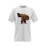 Fashion, accesorii si bijuterii - Barbati - Imbracaminte - Tricouri si bluze barbati - Tricou barbati Dota 2 Brewmaster Tetsuya Hero Gaming, alb, marime 2XL - Infinity.ro