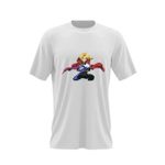 Fashion, accesorii si bijuterii - Barbati - Imbracaminte - Tricouri si bluze barbati - Tricou barbati Fullmetal Alchemist Dieselpunk Anime Manga, alb, marime 2XL - Infinity.ro