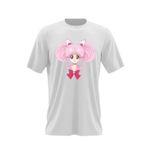 Fashion, accesorii si bijuterii - Barbati - Imbracaminte - Tricouri si bluze barbati - Tricou barbati Sailor Moon Pink Girl Chibiusa Valentines Day, alb, marime 2XL - Infinity.ro
