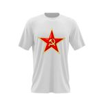 Fashion, accesorii si bijuterii - Barbati - Imbracaminte - Tricouri si bluze barbati - Tricou barbati Red Alert 2 Logo Soviet Army Comunist Party, alb, marime 2XL - Infinity.ro