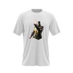 Fashion, accesorii si bijuterii - Barbati - Imbracaminte - Tricouri si bluze barbati - Tricou barbati Mortal Kombat Scorpion Deadly Alliance Video Game Fatalitate, alb, marime 2XL - Infinity.ro