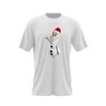 Fashion, accesorii si bijuterii - Barbati - Imbracaminte - Tricouri si bluze barbati - Tricou barbati Disney Elsa 2 Frozen Olaf Comic, alb, marime 2XL - Infinity.ro