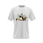 Fashion, accesorii si bijuterii - Barbati - Imbracaminte - Tricouri si bluze barbati - Tricou barbati Kung Fu Panda All Team Arte Martiale, alb, marime 2XL - Infinity.ro
