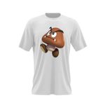 Fashion, accesorii si bijuterii - Barbati - Imbracaminte - Tricouri si bluze barbati - Tricou barbati Super Mario Bros Ciuperca Galaxy, alb, marime 2XL - Infinity.ro