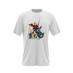 Fashion, accesorii si bijuterii - Barbati - Imbracaminte - Tricouri si bluze barbati - Tricou barbati Fullmetal Alchemist All Team Gang, alb, marime 2XL - Infinity.ro