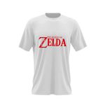 Fashion, accesorii si bijuterii - Barbati - Imbracaminte - Tricouri si bluze barbati - Tricou barbati The Legend of Zelda Logo Sky, alb, marime 2XL - Infinity.ro