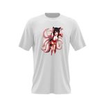 Fashion, accesorii si bijuterii - Barbati - Imbracaminte - Tricouri si bluze barbati - Tricou barbati League of Legends Ahri Nine Tailed Fox Vulpita, alb, marime 2XL - Infinity.ro