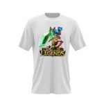 Fashion, accesorii si bijuterii - Barbati - Imbracaminte - Tricouri si bluze barbati - Tricou barbati Riven LoL League of Legends Rebel Hacker, alb, marime 2XL - Infinity.ro