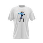 Fashion, accesorii si bijuterii - Barbati - Imbracaminte - Tricouri si bluze barbati - Tricou barbati Mortal Kombat Raiden Game Mode  Epic Fight, alb, marime 2XL - Infinity.ro