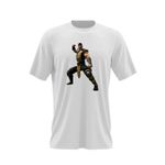 Fashion, accesorii si bijuterii - Barbati - Imbracaminte - Tricouri si bluze barbati - Tricou barbati Mortal Kombat Shaolin Monk Game SubZero, alb, marime 2XL - Infinity.ro