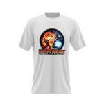 Fashion, accesorii si bijuterii - Barbati - Imbracaminte - Tricouri si bluze barbati - Tricou barbati Mortal Kombat Komplete Edition The Best Logo Fight, alb, marime 2XL - Infinity.ro