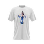 Fashion, accesorii si bijuterii - Barbati - Imbracaminte - Tricouri si bluze barbati - Tricou barbati Mortal Kombat Kitana Mileena Evantai Video Player, alb, marime 2XL - Infinity.ro