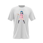 Fashion, accesorii si bijuterii - Barbati - Imbracaminte - Tricouri si bluze barbati - Tricou barbati Quake Dawn Power Anime Girl Wax Quakers, alb, marime 2XL - Infinity.ro