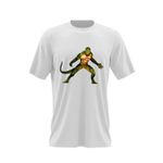 Fashion, accesorii si bijuterii - Barbati - Imbracaminte - Tricouri si bluze barbati - Tricou barbati Mortal Kombat Connors Reptile GTA Youtube Insta, alb, marime 2XL - Infinity.ro