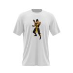 Fashion, accesorii si bijuterii - Barbati - Imbracaminte - Tricouri si bluze barbati - Tricou barbati Mortal Kombat Reptile Kung Fu Lupte Arena, alb, marime 2XL - Infinity.ro