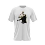 Fashion, accesorii si bijuterii - Barbati - Imbracaminte - Tricouri si bluze barbati - Tricou barbati Mortal Kombat Jason Voorhees Freedy Kruegger Chainsaw, alb, marime 2XL - Infinity.ro