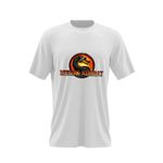 Fashion, accesorii si bijuterii - Barbati - Imbracaminte - Tricouri si bluze barbati - Tricou barbati Mortal Kombat Logo Game Xbox 360 Legend Team, alb, marime 2XL - Infinity.ro