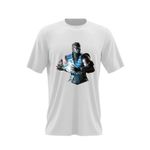 Fashion, accesorii si bijuterii - Barbati - Imbracaminte - Tricouri si bluze barbati - Tricou barbati Mortal Kombat Holding Chackra Blue Magic Armour, alb, marime 2XL - Infinity.ro