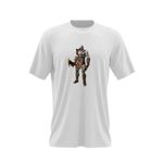 Fashion, accesorii si bijuterii - Barbati - Imbracaminte - Tricouri si bluze barbati - Tricou barbati Mortal Kombat God of War PlayStation 4 Sword, alb, marime 2XL - Infinity.ro