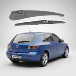 Auto si Moto - Intretinere auto - Stergatoare - Brat si Lamela Stergator Spate Mazda 3 Hatchback BK (2003-2009) - 360mm, Mammooth RAW201 - Infinity.ro