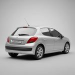 Auto si Moto - Intretinere auto - Stergatoare - Brat si Lamela Stergator Spate Peugeot 207 WA WC (2006-2015) - 370mm, Mammooth RAW311 - Infinity.ro