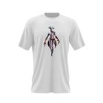 Fashion, accesorii si bijuterii - Barbati - Imbracaminte - Tricouri si bluze barbati - Tricou barbati Quake Summoner Doom Red Lady, alb, marime 2XL - Infinity.ro