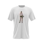 Fashion, accesorii si bijuterii - Barbati - Imbracaminte - Tricouri si bluze barbati - Tricou barbati Mortal Kombat Sonya Blade Insects Universe Bloodreyna, alb, marime 2XL - Infinity.ro