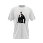 Fashion, accesorii si bijuterii - Barbati - Imbracaminte - Tricouri si bluze barbati - Tricou barbati Mortal Kombat Jason Voorhees Freddy Krueger Mask, alb, marime 2XL - Infinity.ro