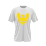 Fashion, accesorii si bijuterii - Barbati - Imbracaminte - Tricouri si bluze barbati - Tricou barbati Quake Mask Gold Doom Skull, alb, marime 2XL - Infinity.ro