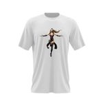 Fashion, accesorii si bijuterii - Barbati - Imbracaminte - Tricouri si bluze barbati - Tricou barbati Mortal Kombat Sindel Shao Kahn Violet Gold Hair, alb, marime 2XL - Infinity.ro