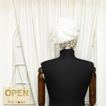 Fashion, accesorii si bijuterii - Femei - Accesorii femei - Caciuli si palarii femei - Bereta de dama, Buticcochet, one size, lana, model punctat, Alb - BSC422 - Infinity.ro