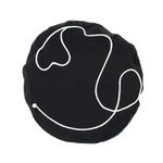 Fashion, accesorii si bijuterii - Femei - Accesorii femei - Caciuli si palarii femei - Bereta de dama, din material sintetic, ButicCochet, One size, model stilizat, Negru- BSC554 - Infinity.ro