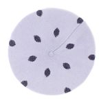 Fashion, accesorii si bijuterii - Femei - Accesorii femei - Caciuli si palarii femei - Bereta de dama, Buticcochet, one size, lana, model cu fir metalic, Mov - BSC428 - Infinity.ro