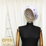 Fashion, accesorii si bijuterii - Femei - Accesorii femei - Caciuli si palarii femei - Bereta de dama, Buticcochet, one size, lana, model cu fir metalic, Mov - BSC428 - Infinity.ro