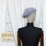 Fashion, accesorii si bijuterii - Femei - Accesorii femei - Caciuli si palarii femei - Bereta de dama, Buticcochet, 50% acril 50% naylon, one size, Gri - BSC405 - Infinity.ro
