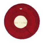 Fashion, accesorii si bijuterii - Femei - Accesorii femei - Caciuli si palarii femei - Bereta de dama, Buticcochet, one size, cu detaliu metalic argintiu, Visiniu - BSC458 - Infinity.ro